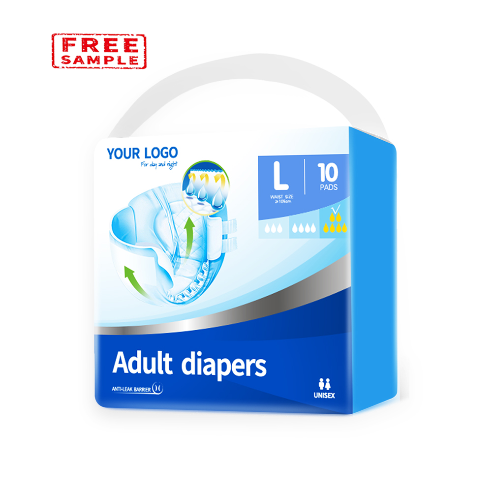 OEM Free Sample Breathable Disposable Adult Pampering Diaper