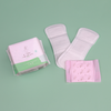 Hot sale Wholesale cotton sanitary napkin hot wind surface daily and night use sanitary napkin