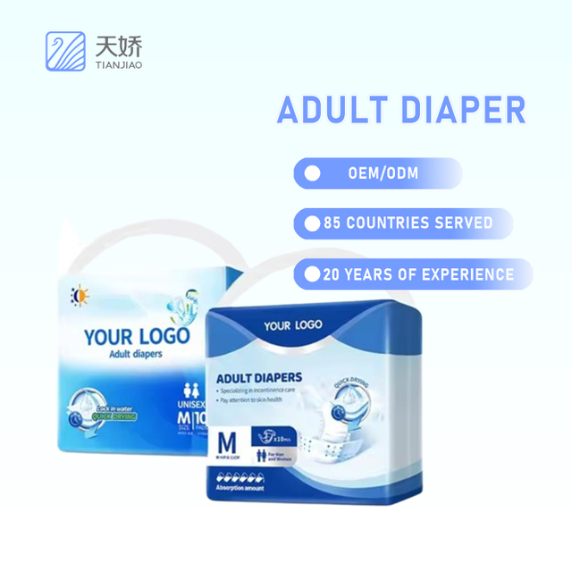 Tianjiao Disposable Adult Diaper Design Abdl Diapers Wholesale Incontinence Product