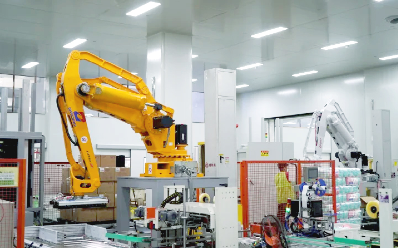 Baby Under Pads Automatic Stacking Arms